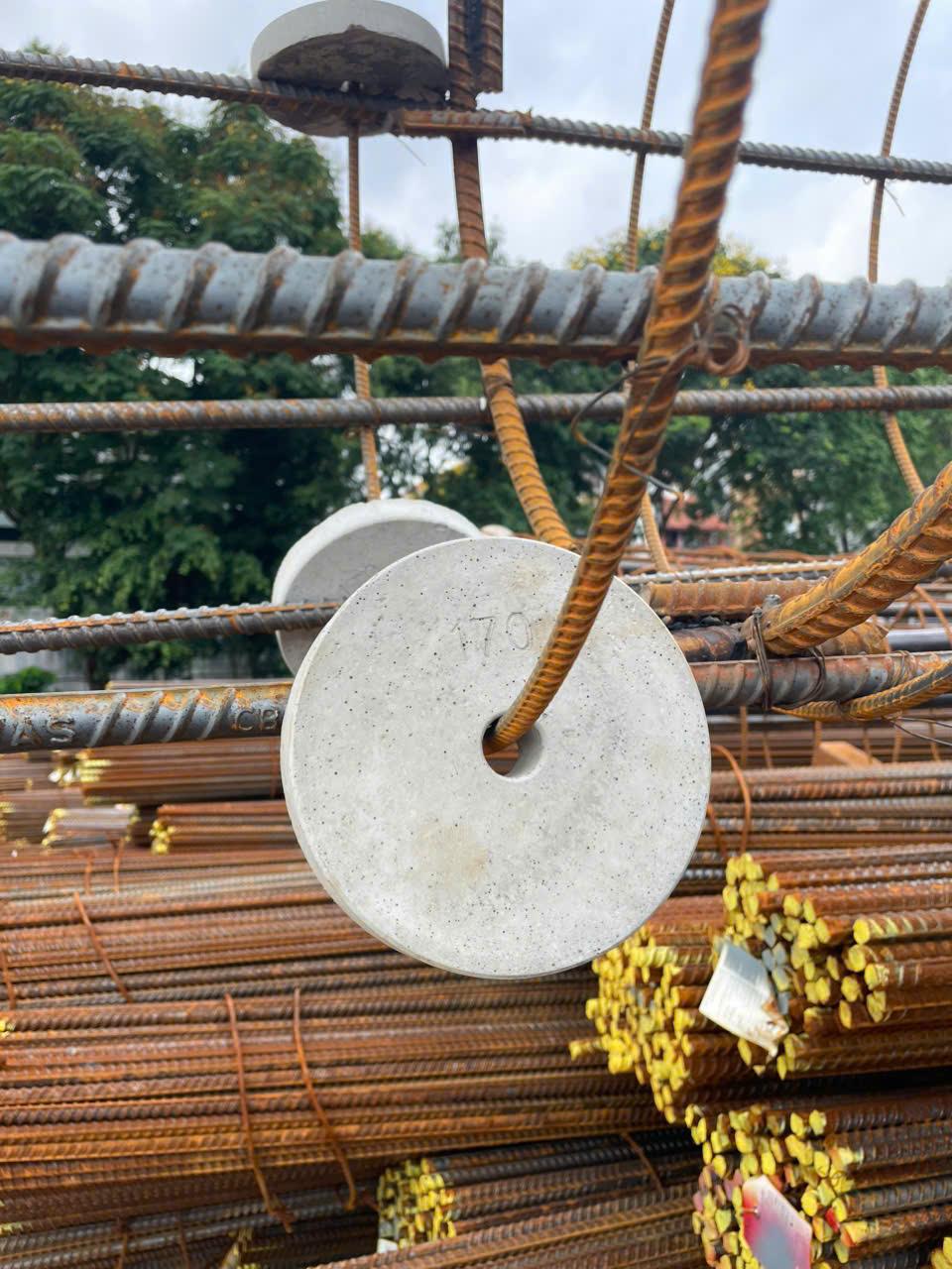 Thông số kỹ thuật con kê cọc khoan nhồi D90 D120 D150 D170 D200